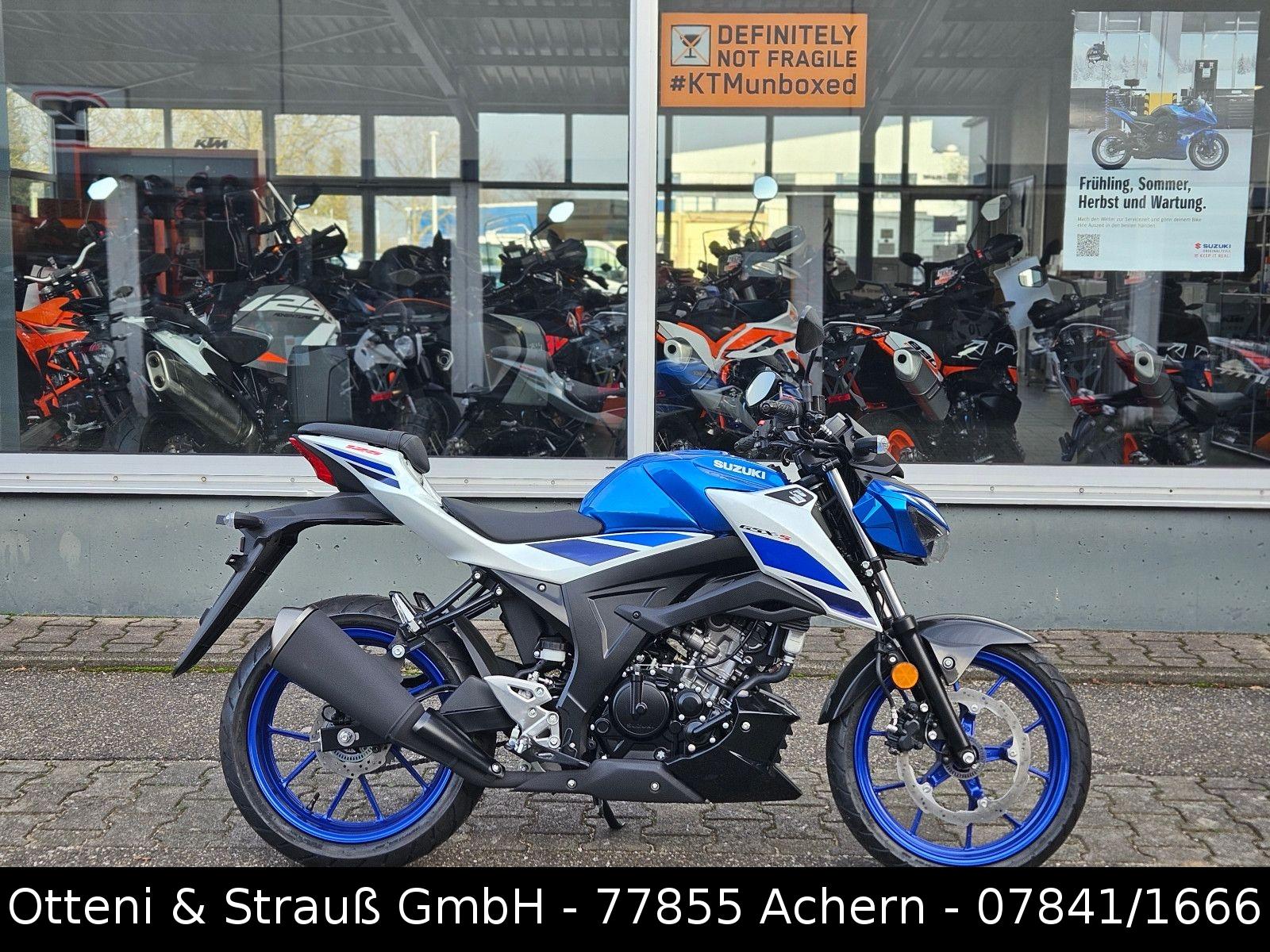 Suzuki GSX-S 125 *blau-weiß*sofort verfügbar*