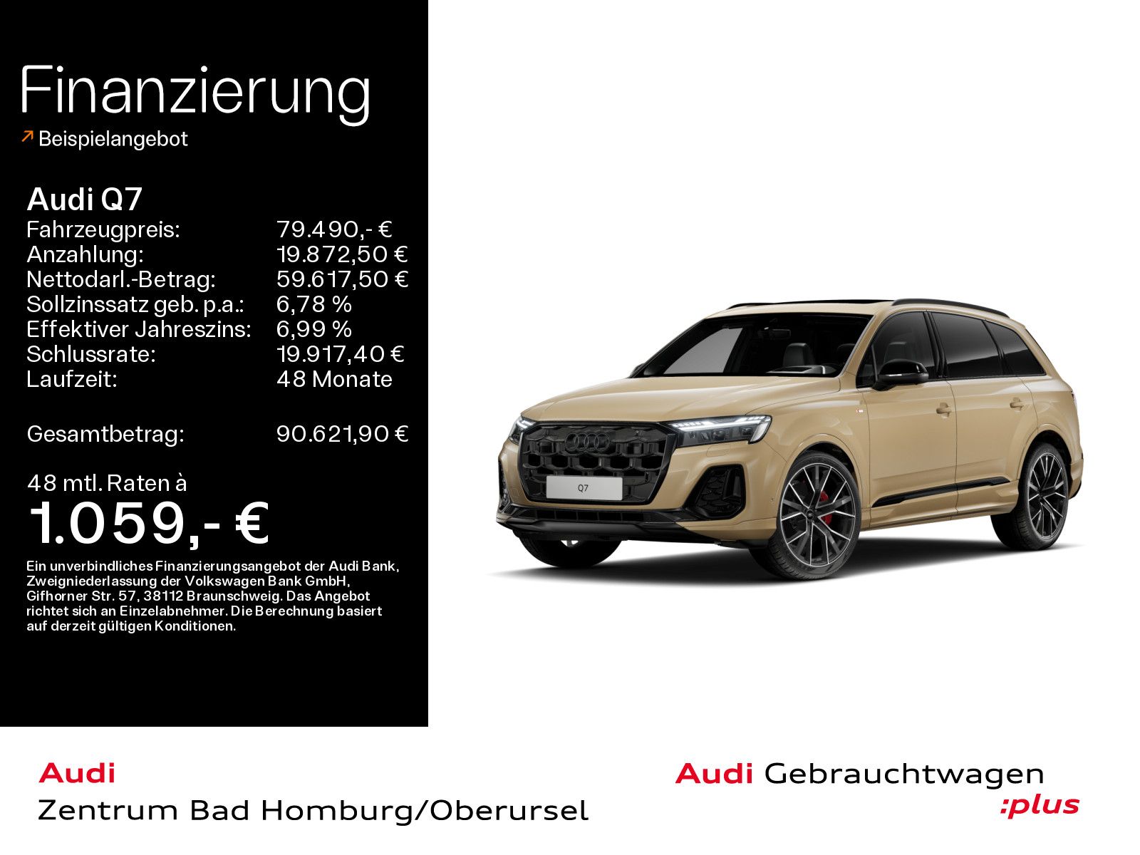Audi Q7 50 TDI qu 2x S line tip Air 7-Sitzer B&O HUD foto 1