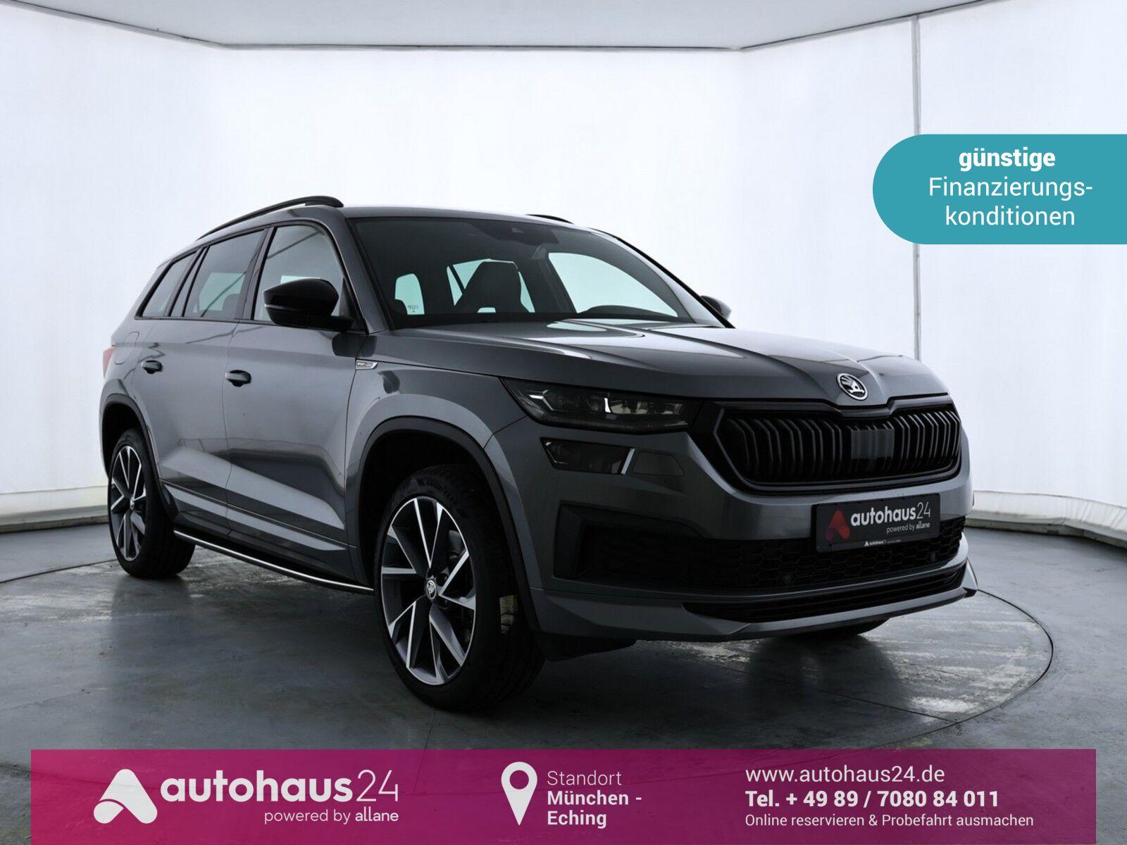 Skoda Kodiaq 2.0 TDI Sportline 4×4|LED|Navi|Leder|AHK