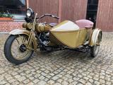 Harley-Davidson J 1000 Gespann Bj 1928 - HARLEY-DAVIDSON GESPANN