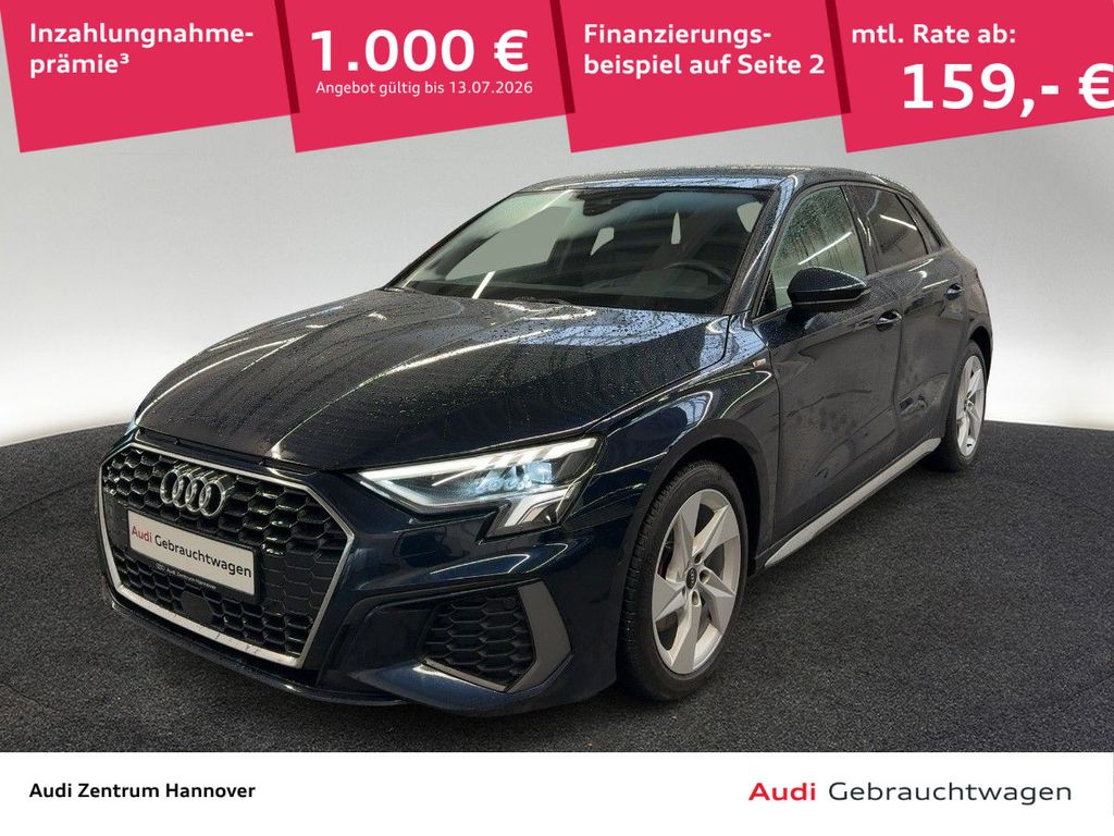 Audi A3 Sportback S line 35 TDI virtual HuD Pano