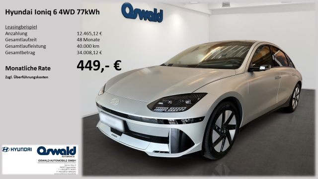 Hyundai IONIQ 6  Uniq Elektro 4WD SHD DSM