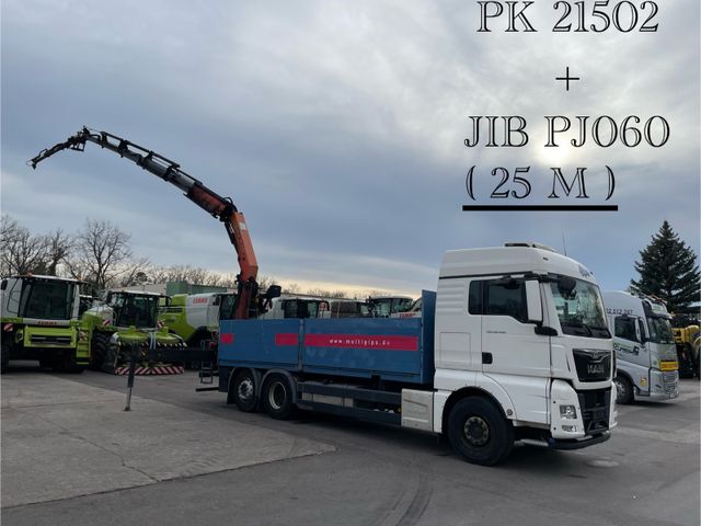 MAN TGX 26.440 + PK21502 + JIB PJ060 6x2 25m