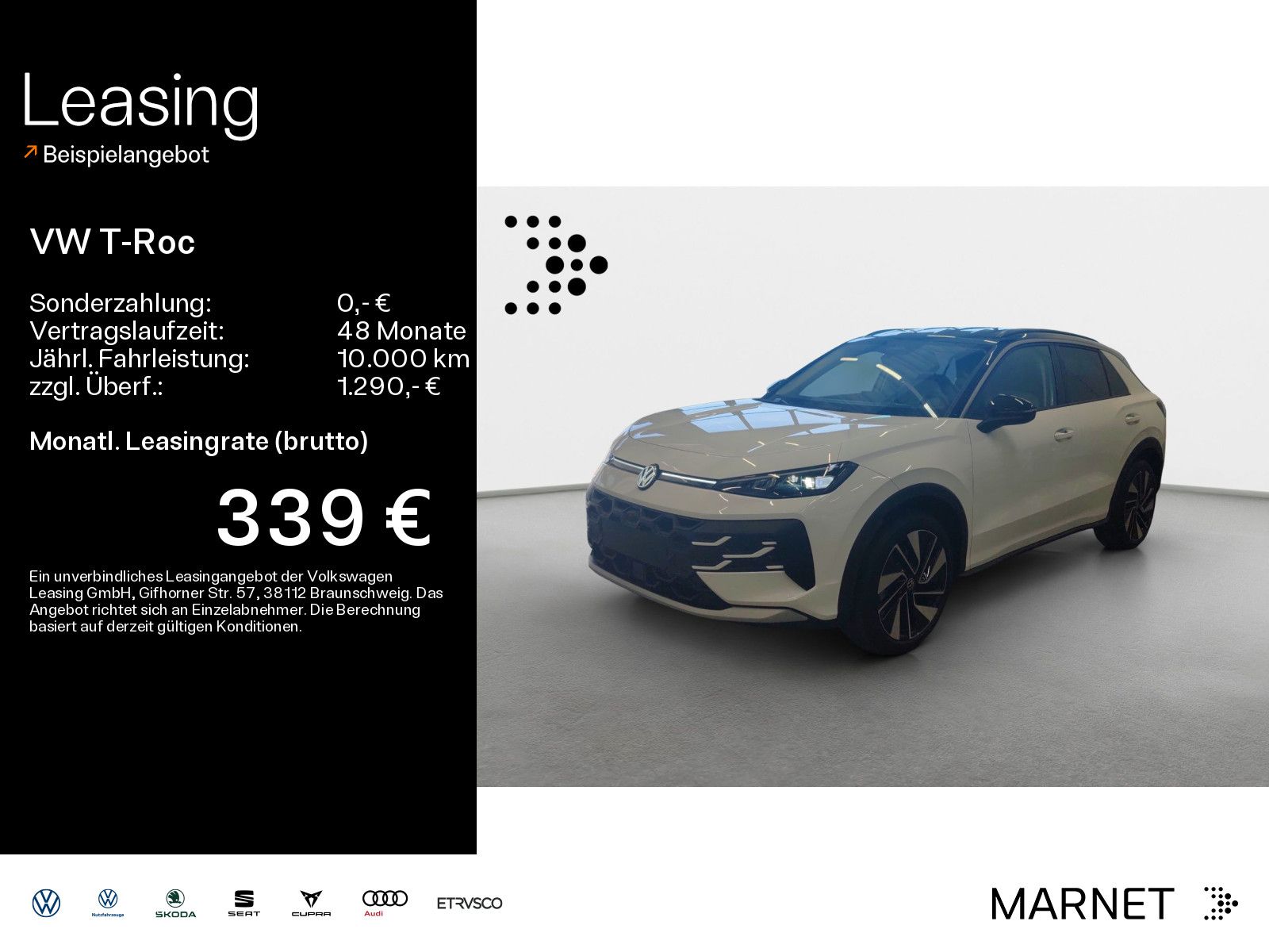 Volkswagen T-ROC Style DSG / NAVI / LED / Kamera / SHZ usw.