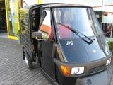 Piaggio APE 50 Kasten 38 Km/h oder 25 Km/h - Piaggio APE: Schwarz