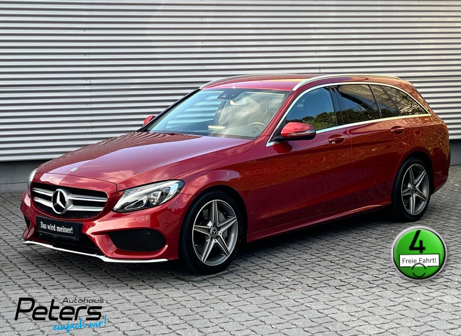 MERCEDES-BENZ C 300 T AMG Line LED/RFK/Shz/AmbienteNavi/Autom.
