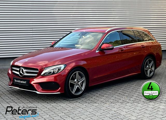 MERCEDES-BENZ C 300 T AMG Line LED/RFK/Shz/AmbienteNavi/Autom.