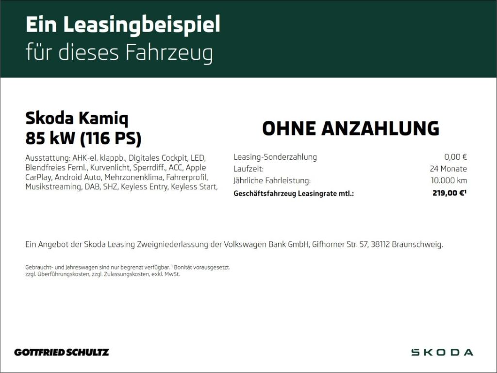 Skoda Kamiq 1.0 TSI DSG Balance LED PDC AHK