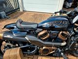 Harley-Davidson Sportster S, RH1250 S + Wilbers Fahrwerk NIVOMAT - CHOPPER 125