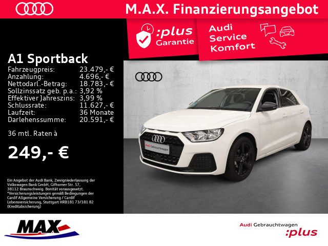 Audi A1 Sportback 25 TFSI S tronic advanced +SHZ+APP+