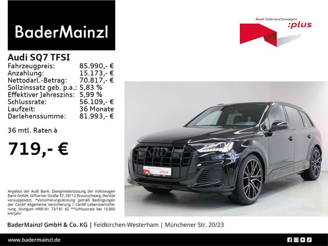 Audi SQ7 TFSI AHK Matrix 7-Sitz HUD Stdhz B&O 360°