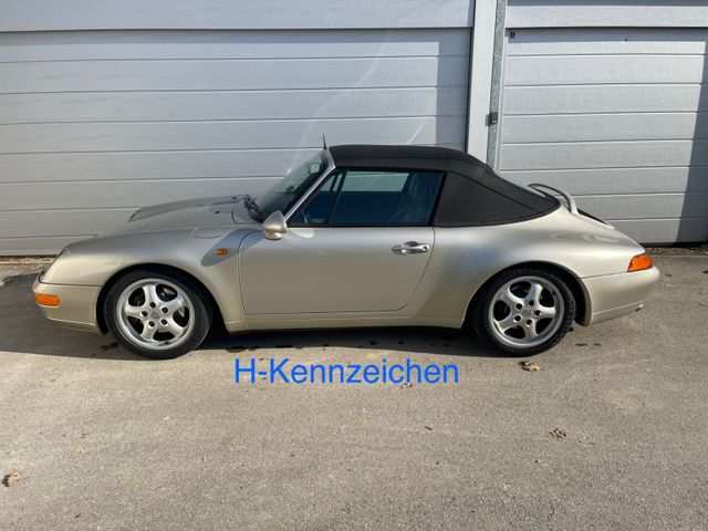 Porsche 993 C2 Tip. Cab. H-Kennz, 3Hd, Sonderlack, de