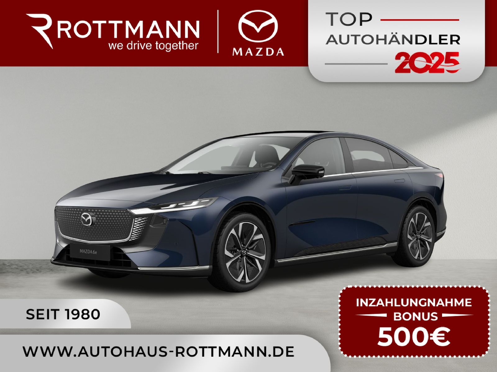 Mazda 6e EV 258ps Aut.Takumi Sony/Panorama/360°/LederW