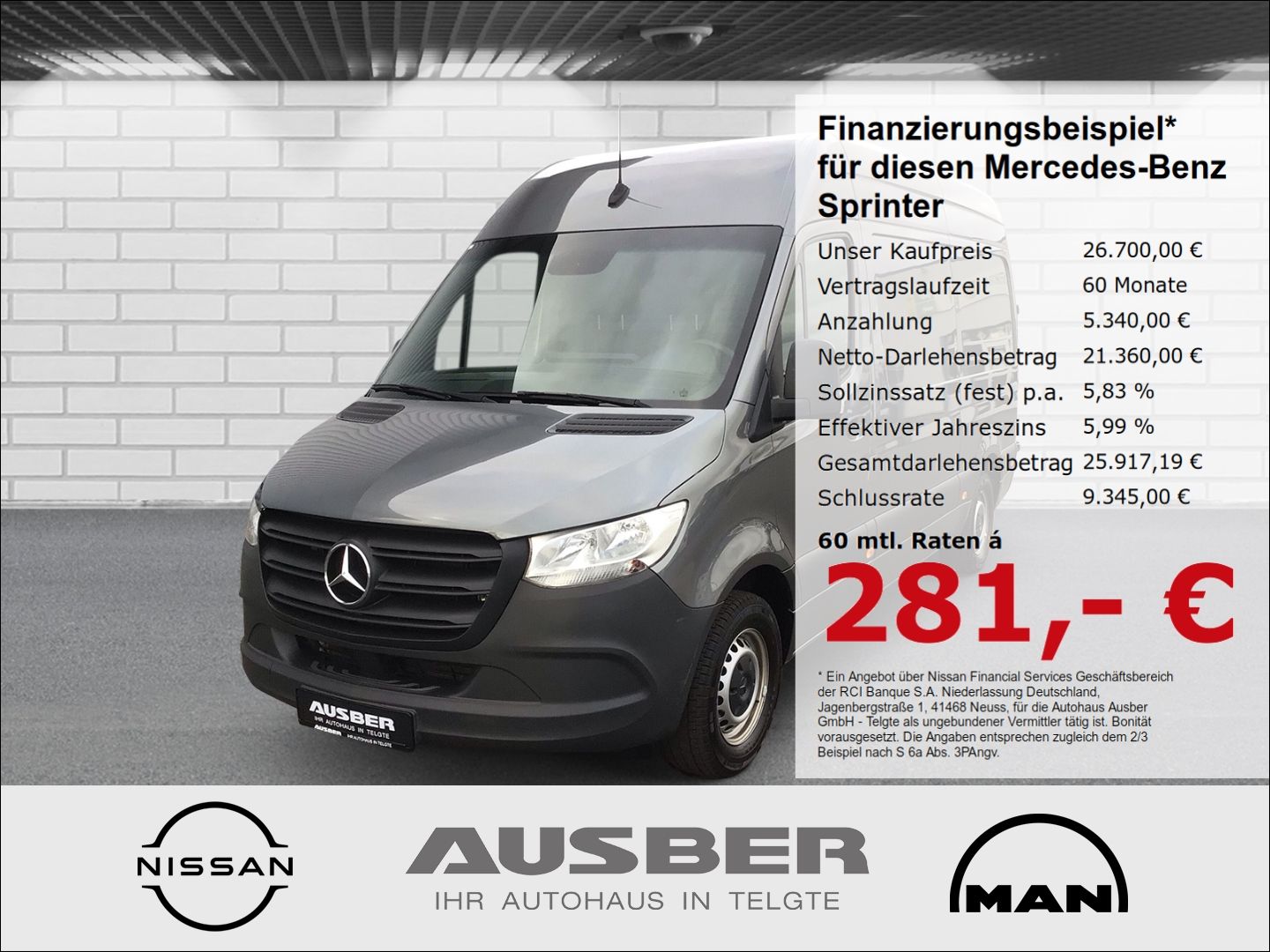 Mercedes Mercedes-Benz Sprinter III Kasten RWD 315 CDI L2 T