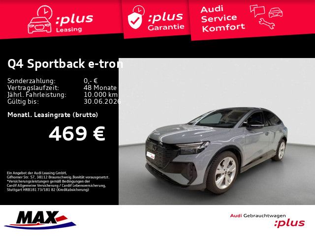 Q4 Sportback e-tron 45 S LINE MATRIX+KAM+AUG-HUD