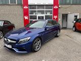 Mercedes-Benz C 63 AMG-**2xHAND** - blaue Mercedes-Benz C 63 AMG