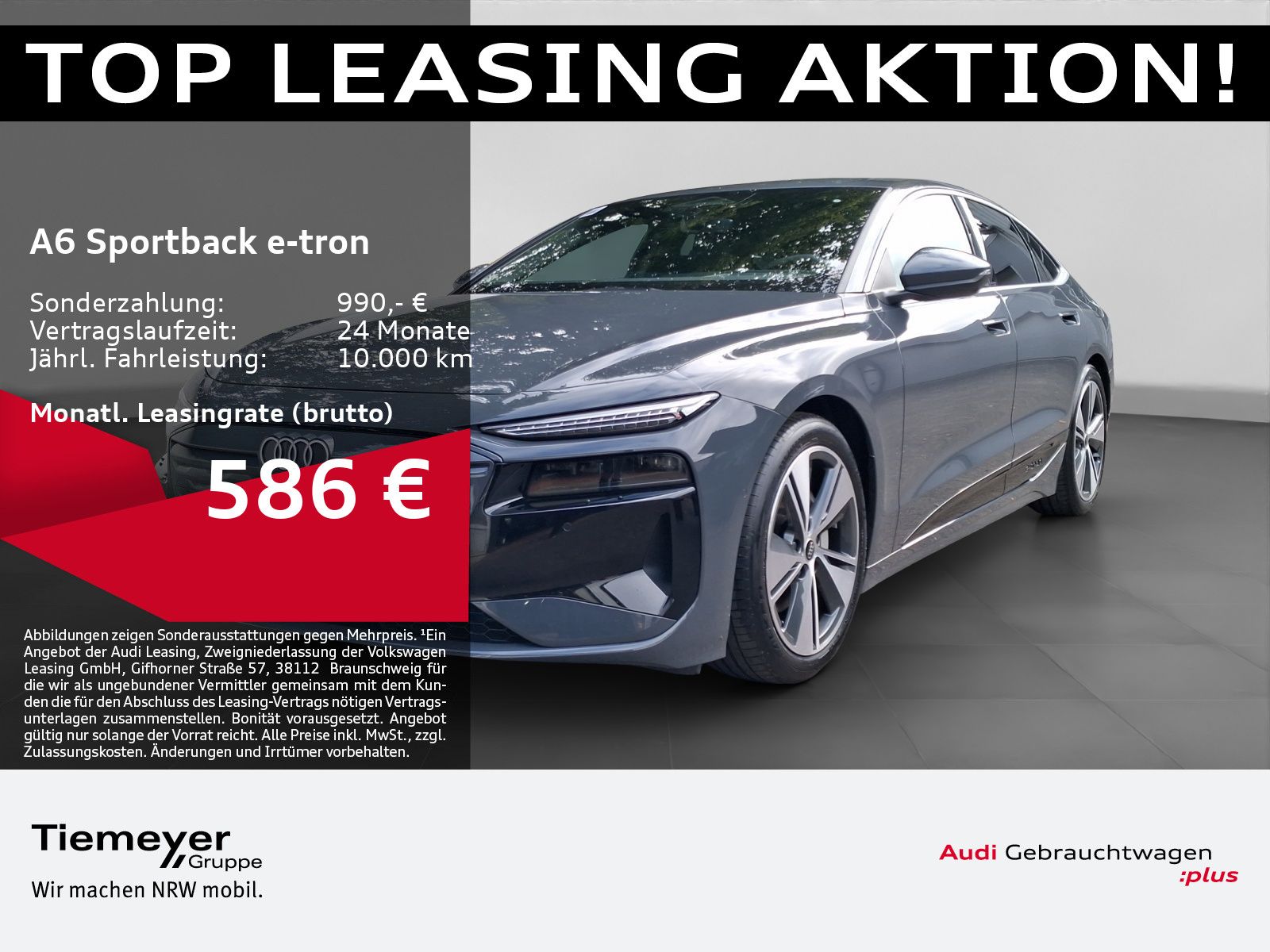 Audi A6 Sportback e-tron Q S LINE BuO AHK LUFT 360° H