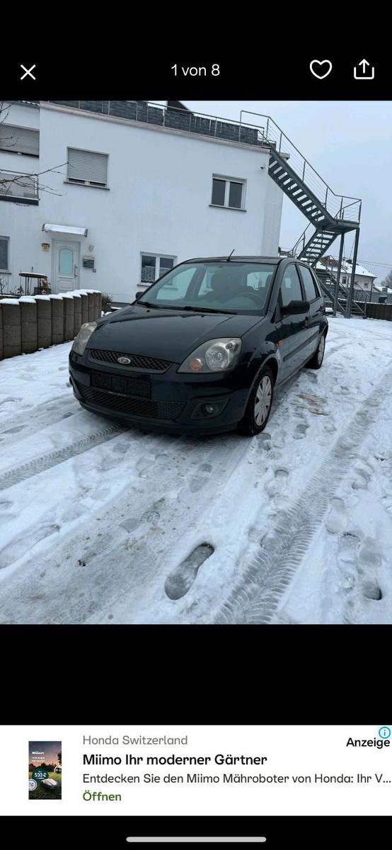Ford Fiesta 2006 — вигляд ззаду