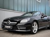 Mercedes-Benz SLK 200 9G-Tronic AMG-LINE*LEDER|XENON+ILS|PDC* - Mercedes-Benz SLK 200: Schwarz