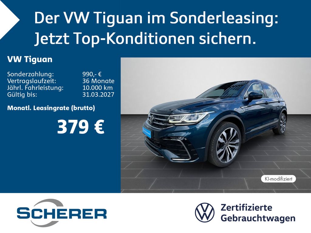 Tiguan R-Line 2.0 TDI DSG AHK MATRIX DCC NAVI