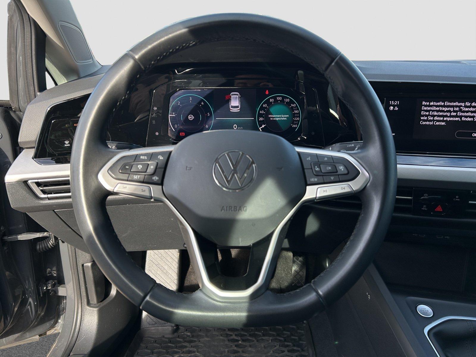 Volkswagen Golf 8 Var. 2.0 TDI Life PANO ACC PDC DIG.COCKPI, миниатюра 12