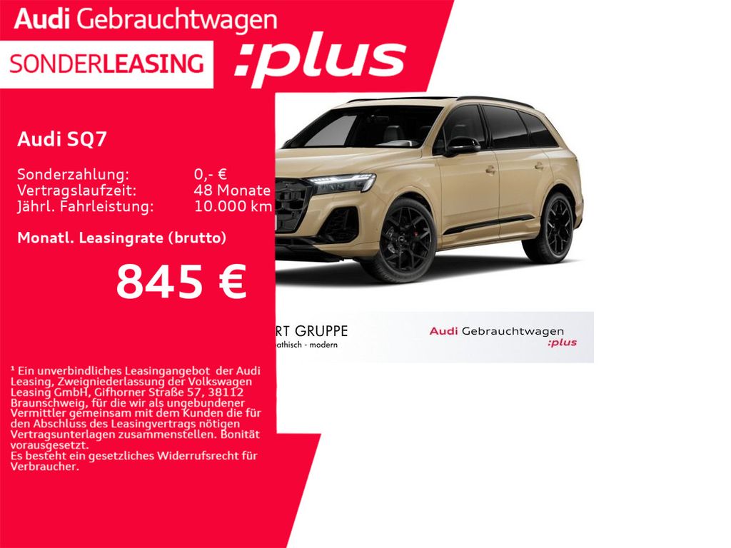 Audi SQ7 SUV PANO*AHK*B&O*ACC