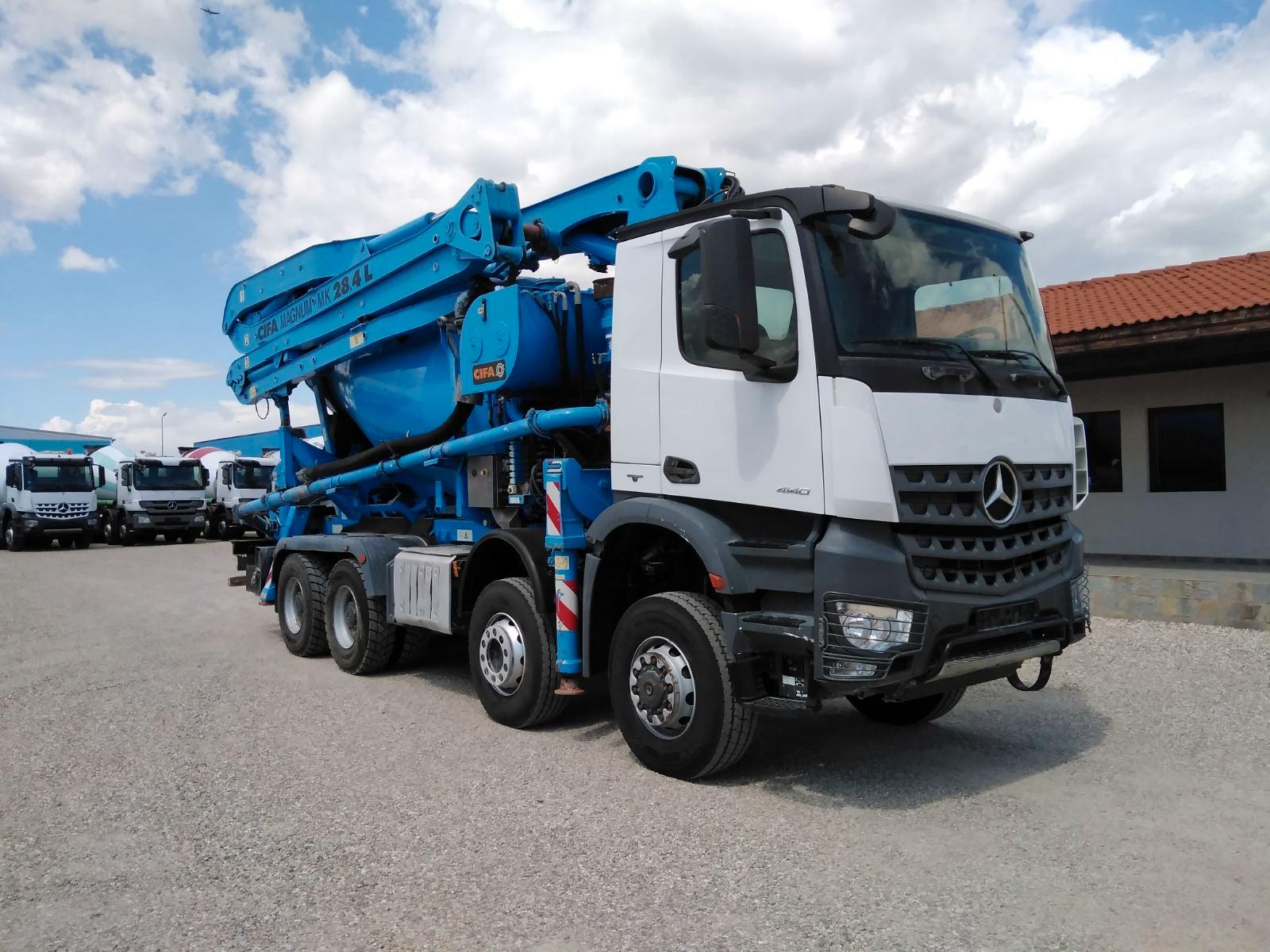 Mercedes-Benz AROCS 4140 CIFA MAGNUM MK28.4L  8X6