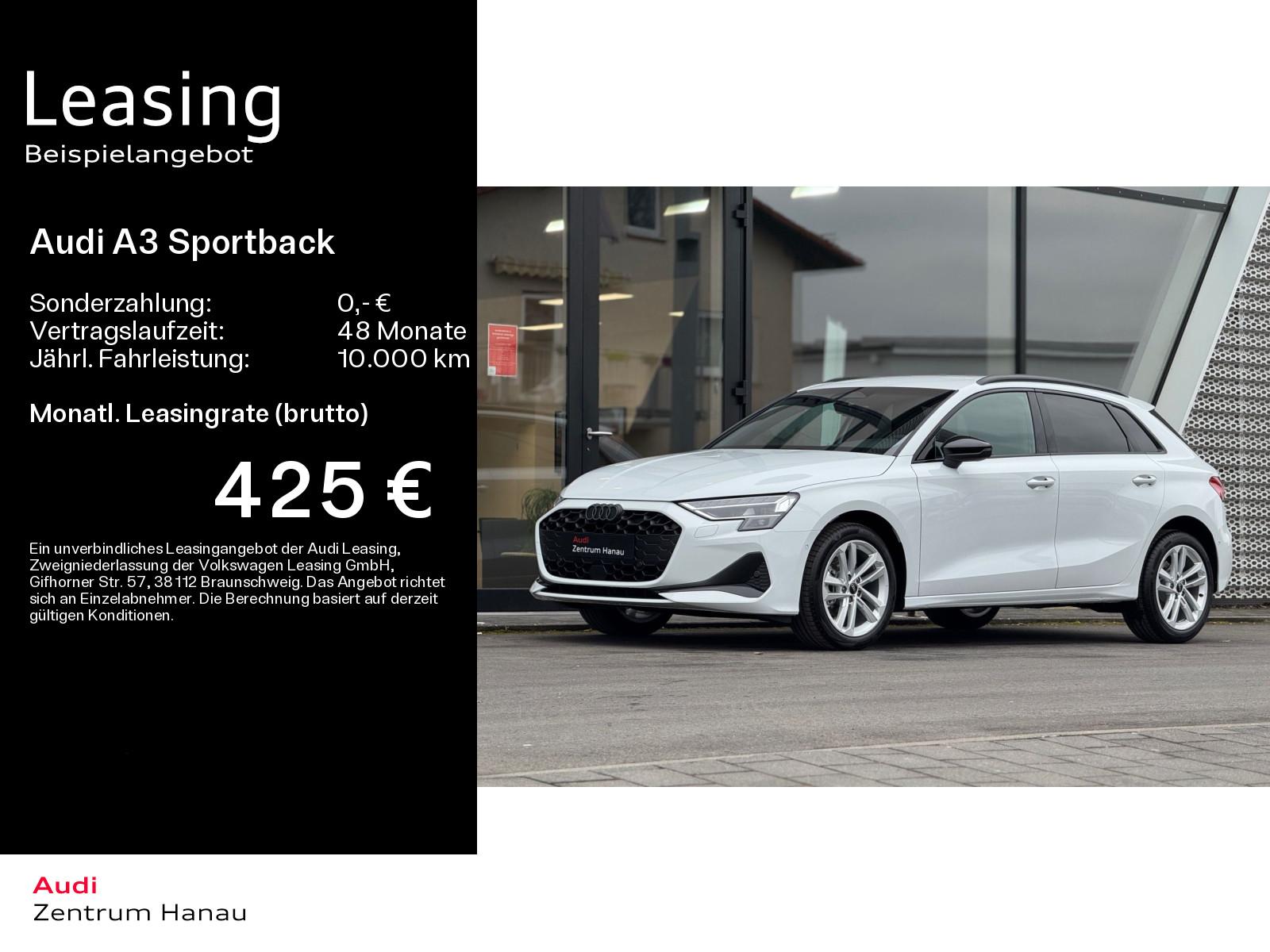 Audi A3 Sportback advanced TDI CARPLAY*INFOPAKET*LED*