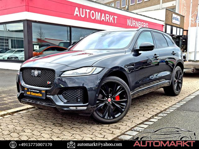 Jaguar F-Pace S/AWD/ PANO/LEDER/HuD/LED/LM-22/TV/KAMERA