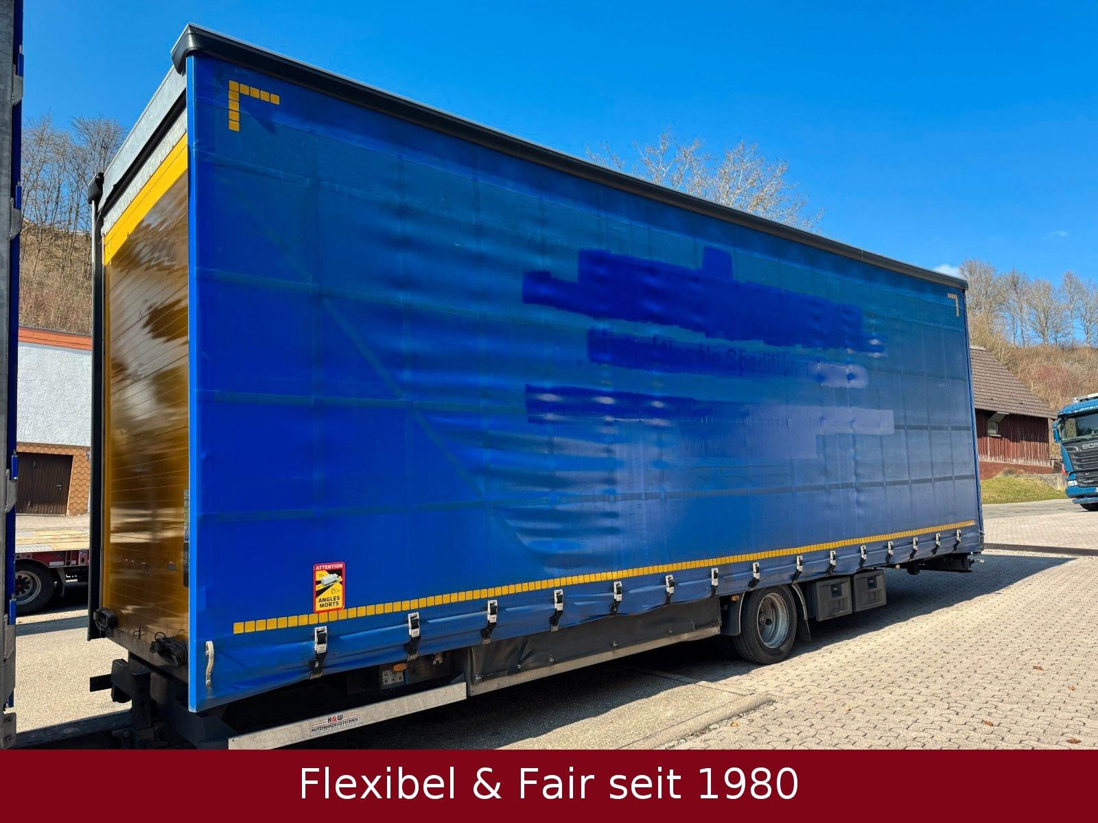 H&W HWZPS09,BPW-ScheibeSchiebeplane 9,10m.,Tüv06-26!