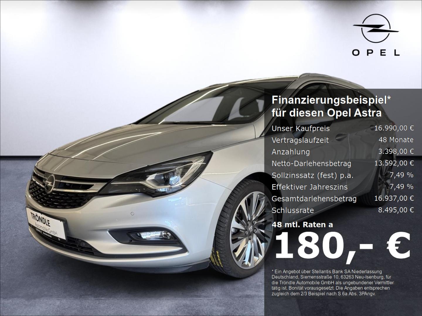 Opel Astra ST 1.6 Turbo 200 Ultimate Leder Navi Massa