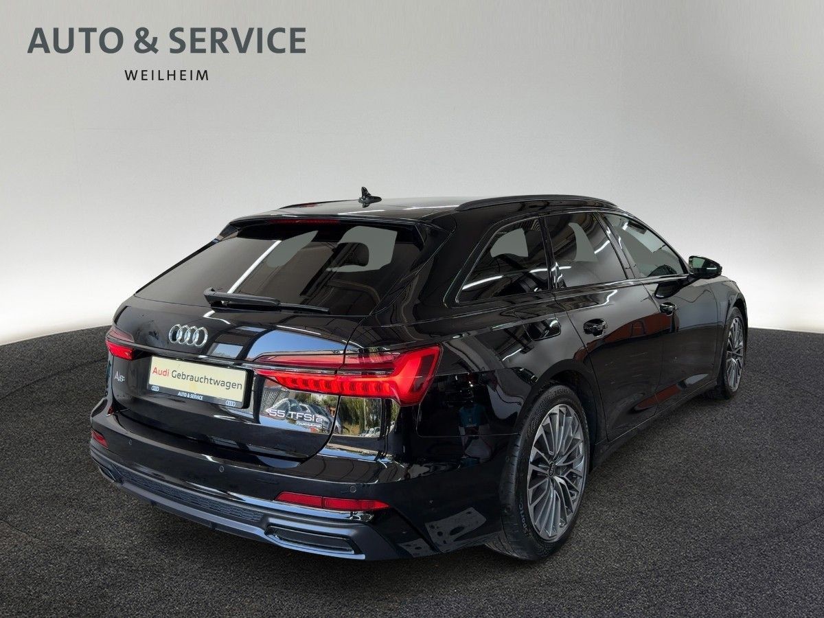Audi A6 Avant 55 2.0 TFSIe sport qua. AHK B&O Sitzbel imagem 3