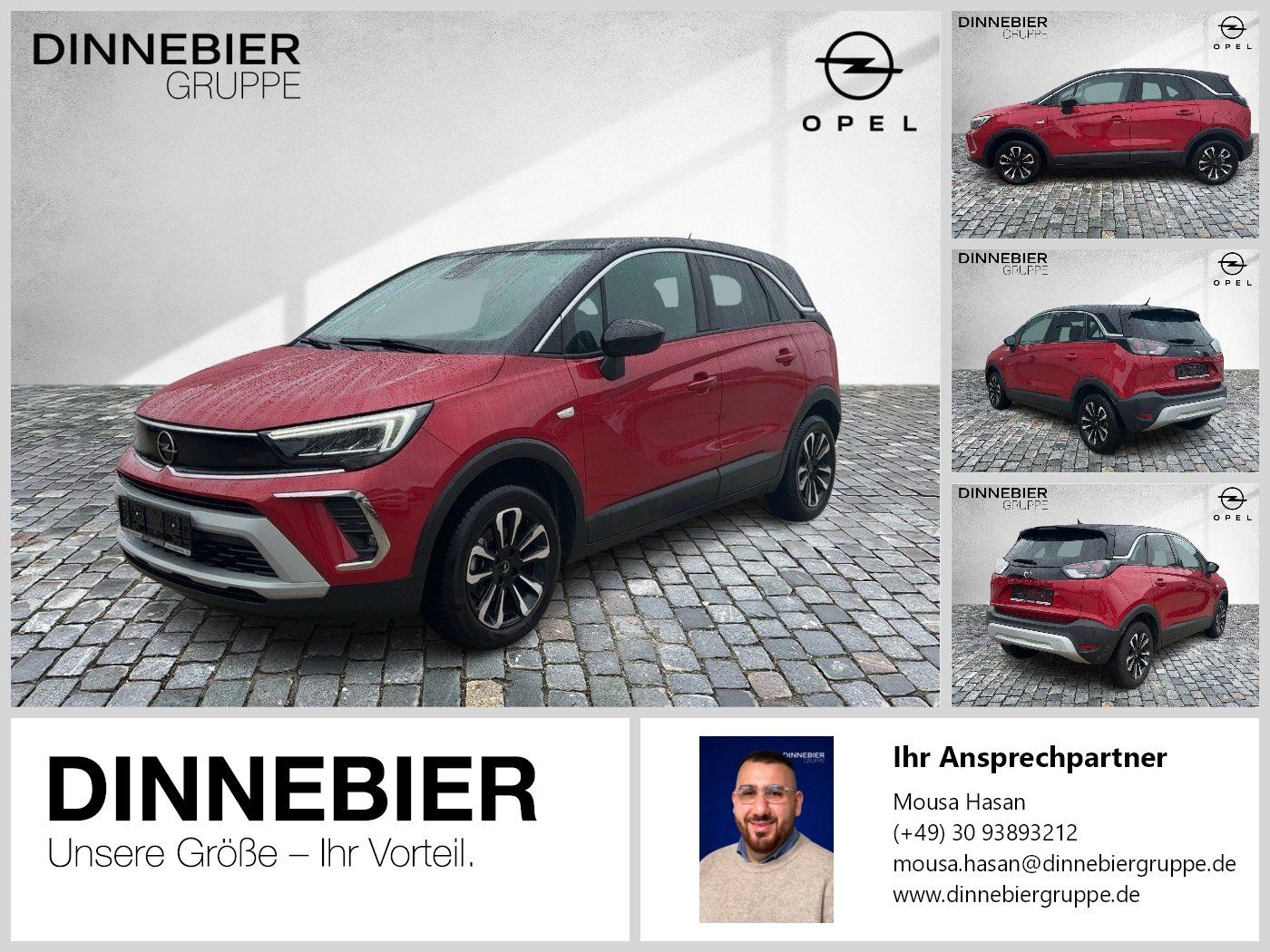 Opel Crossland Elegance LED+Kamera+Winterpaket