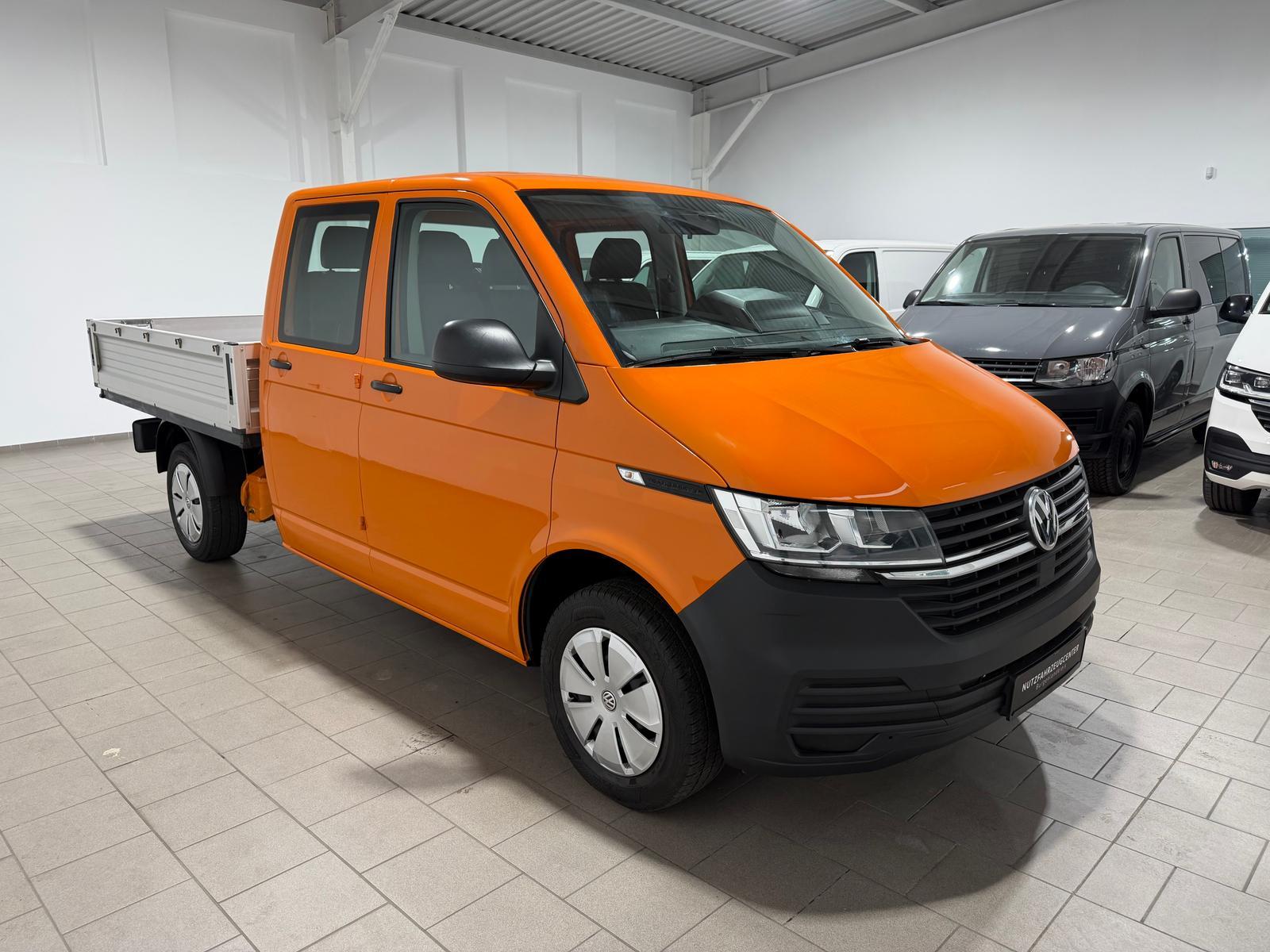Volkswagen T6.1 Pritsche-Doka (6-Si.),Klima,Radio,AHK