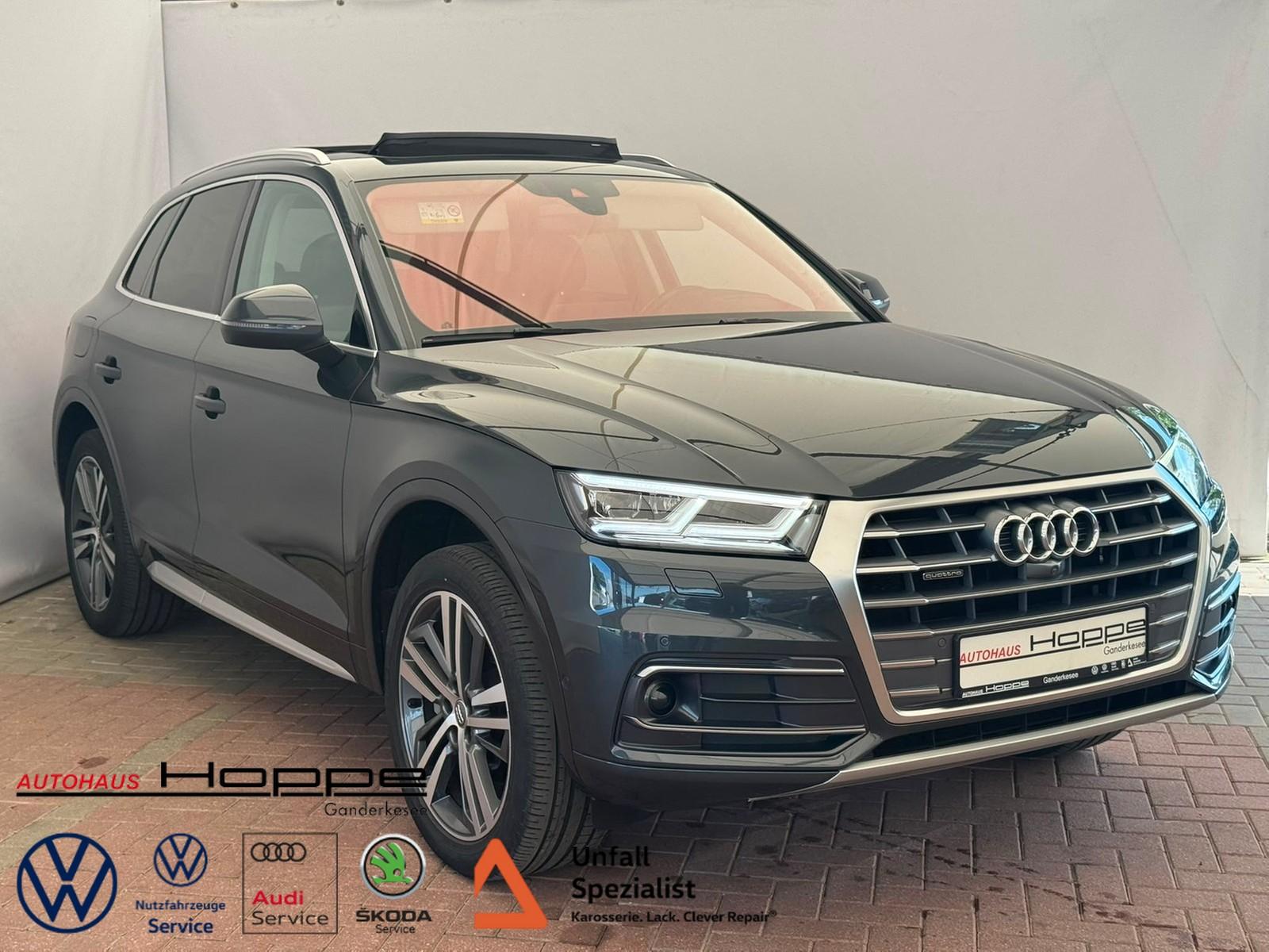 Audi Q5 2.0TDI S-TRONIC+QU+AHK+PANO+HUD+B&O+KEYLESS