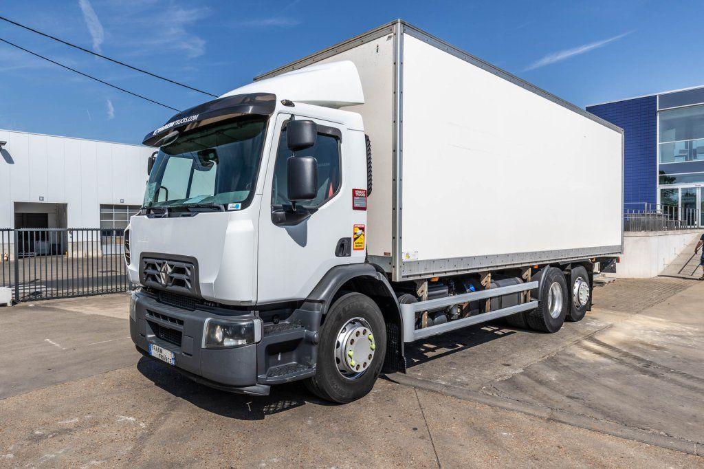 Renault D26.320-6x2+DHOLLANDIA 2T.