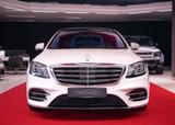 Mercedes-Benz S 400 d 4M AMG HU LED Pano Burmester Softclose - weiße Mercedes-Benz S 400