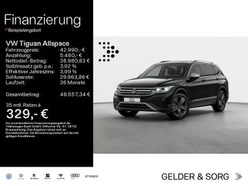 Volkswagen Leasingangebot: Volkswagen Tiguan Allspace Elegance 2.0 TDI 7Sitz*Stand*AHK