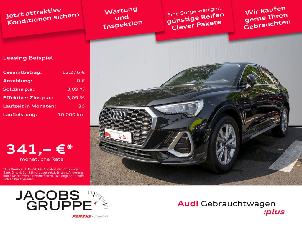 Q3 Sportback 35 TFSI S line AHK/Navi Plus/Smartp