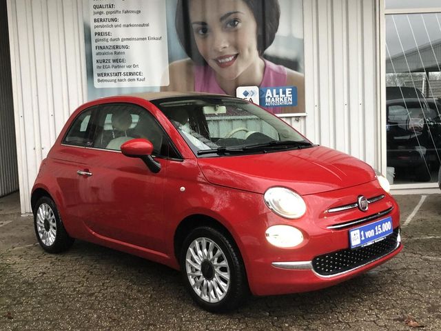 Fiat 500 C 1.2 8V Lounge 1HD*FALTDACH*TEMPOMAT*KLIMA*