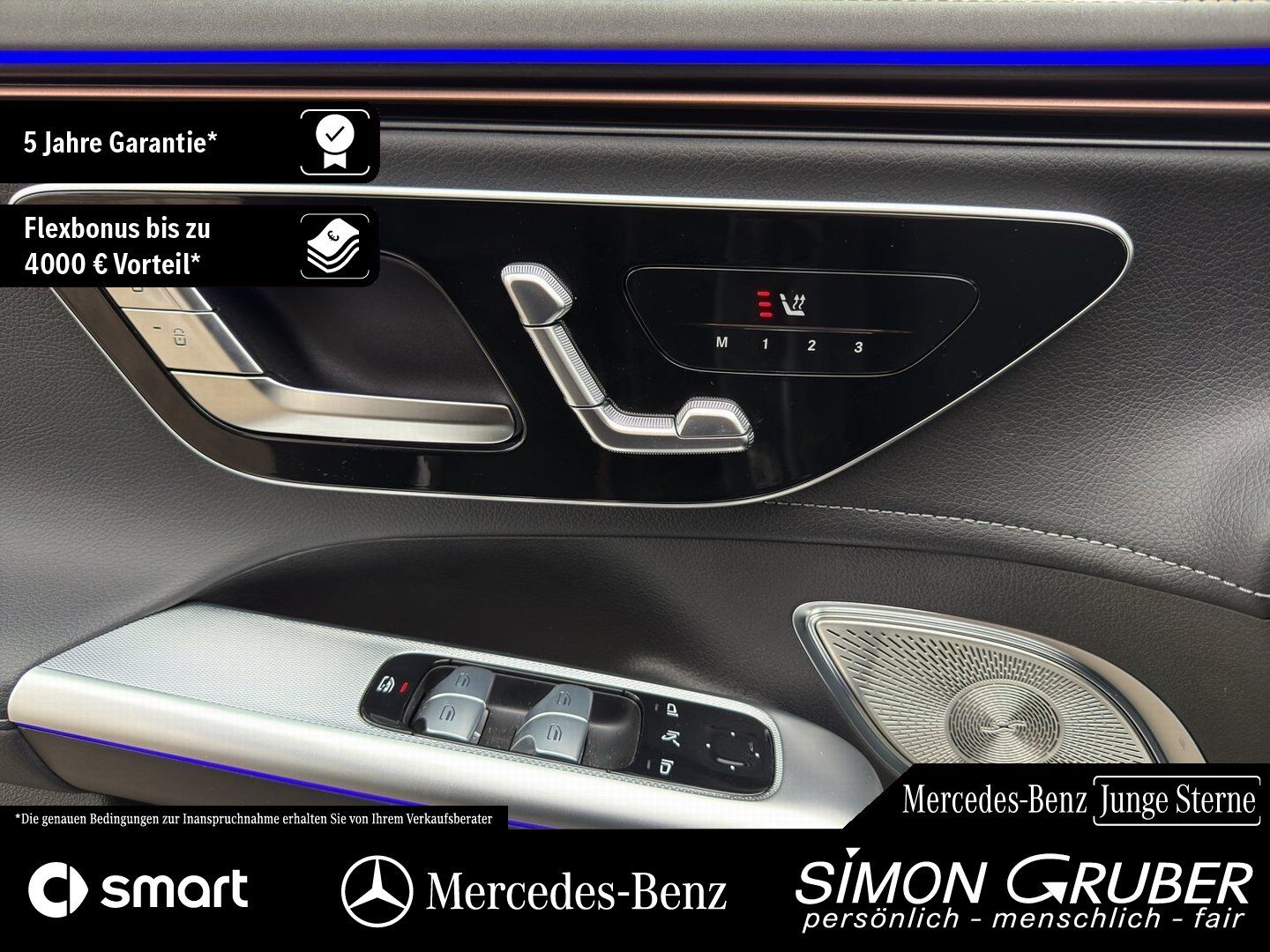 Fahrzeugabbildung Mercedes-Benz EQE 350 4M SUV AMG Pano Airmatic Leder AHK