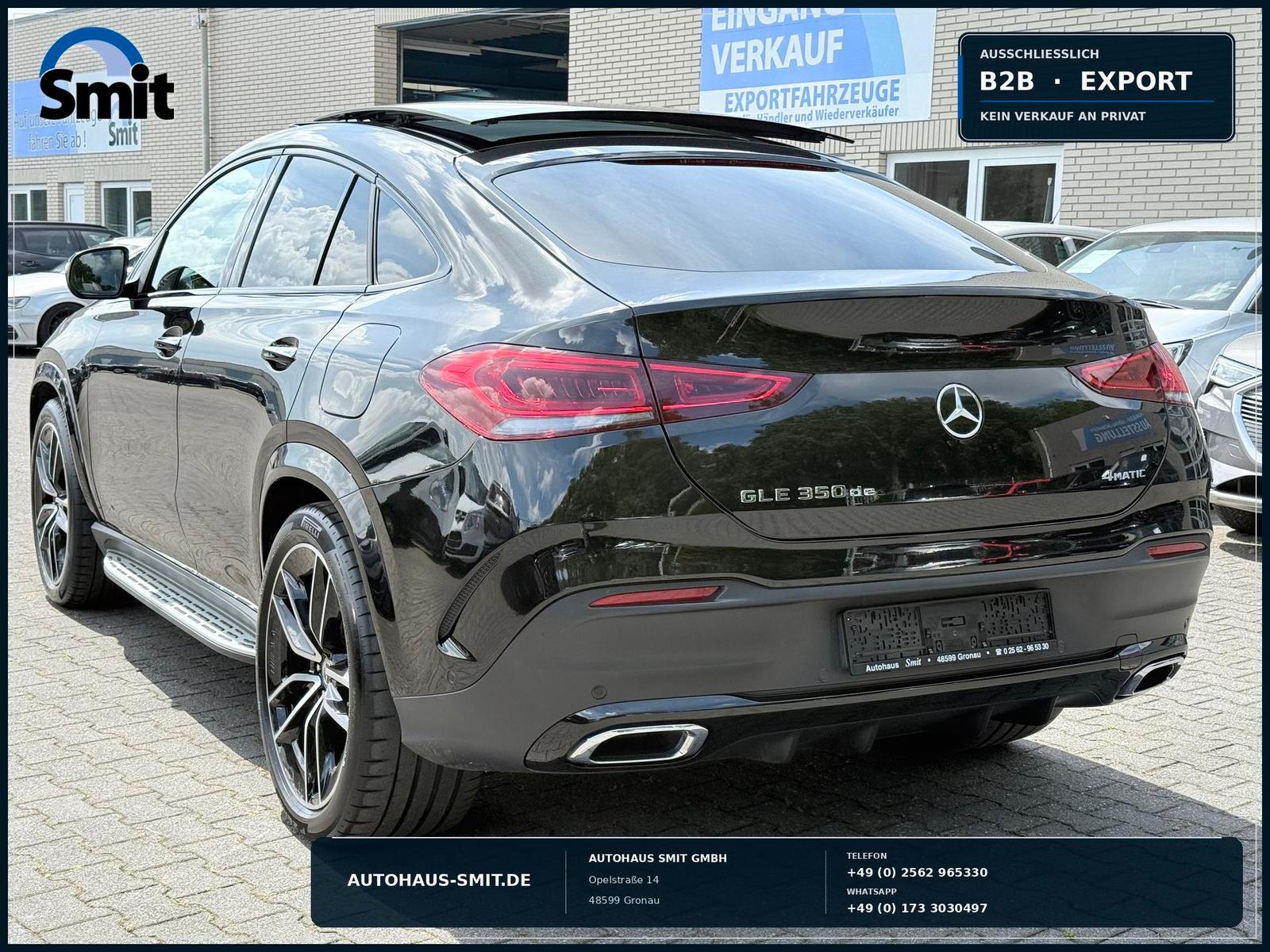 Mercedes-Benz GLE 350de Coupe AMG Night*Panorama*Airmatic*HuD