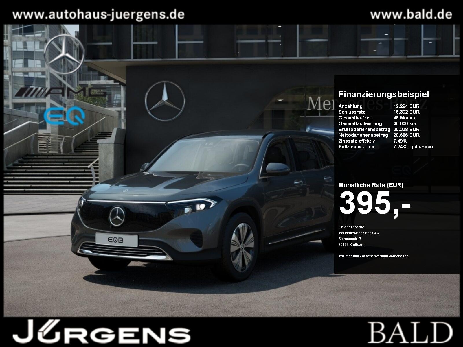Mercedes-Benz EQB 250+ Progressive/360/Distr/7.Sitzer/Keyl/18'