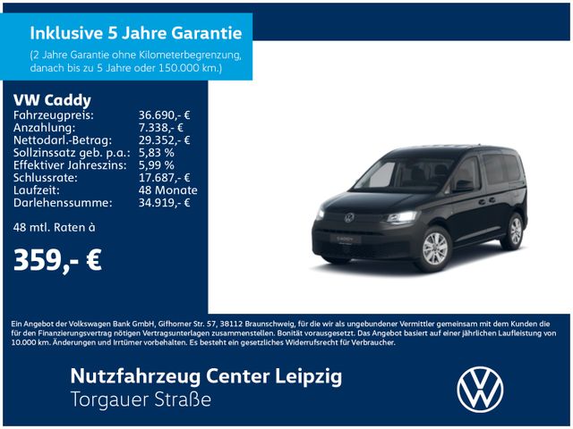 Volkswagen Caddy 5-Sitzer 2.0 l TDI 75 kW AHK*KLIMA*LMF