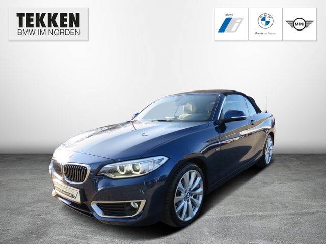 BMW 220 i Cabrio Autom. Navi Leder Soundsystem Harma