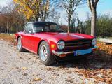 Triumph TR6 Roadster H Nummer - rote Triumph TR6