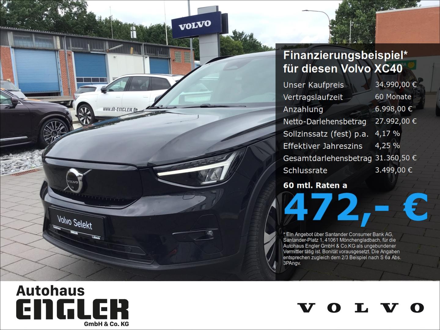 Volvo XC40 Ultimate Recharge Twin Motor AWD Stdhzg.