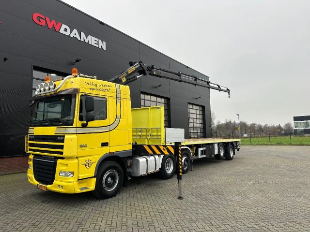 DAF XF 105 410 6x2 Palfinger PK 20002 + Tracon Trail