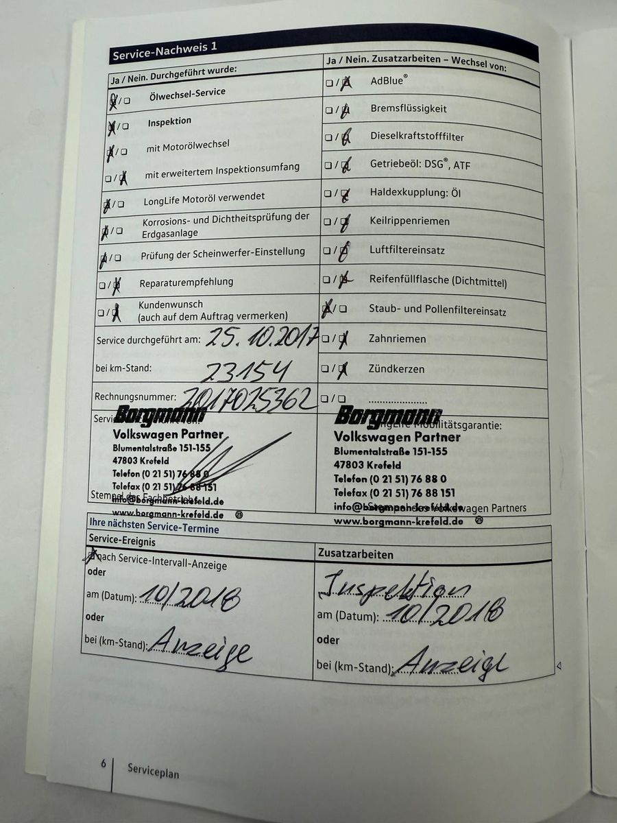 Fahrzeugabbildung Volkswagen Touran Comfortline BMT 7.SITZER/ SCHECKHEFT/ AHK