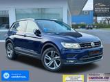 Volkswagen Tiguan 2.0 TSI DSG Highline 4Motion AHK ACC NAVI - Volkswagen Tiguan: Blau